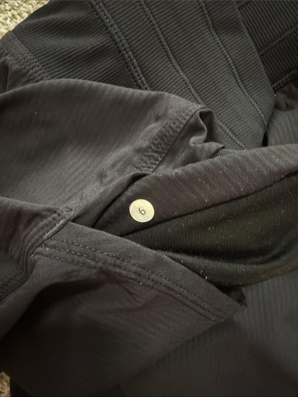 lululemon Drawstring Cropped Pants - Picture 2 of 3